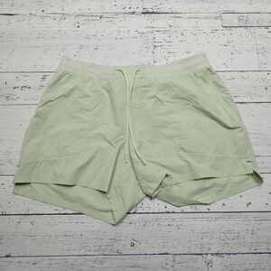 Lululemon Shorts Mens 2XL Light Green Drawstring Recycled‎ Nylon Athletic Run